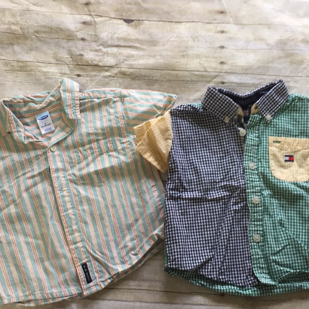 Button down collared tees